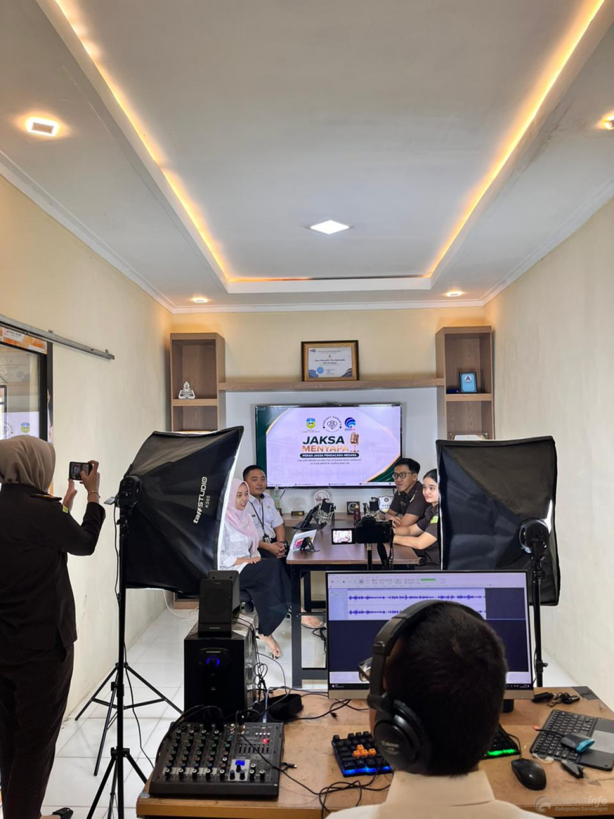 Podcast bersama Kejaksaan Negeri Sarolangun