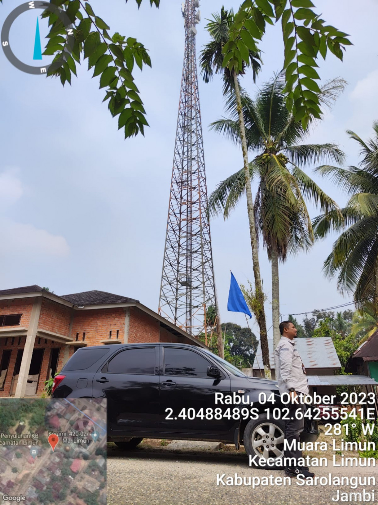 Monitoring Menara Seluler Kec. Limun