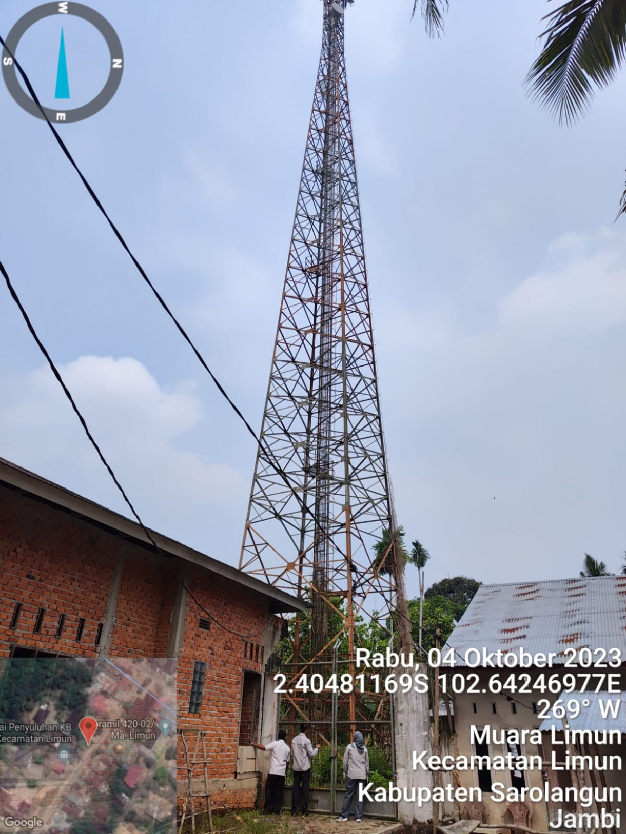 Monitoring Menara Seluler Kec. Limun