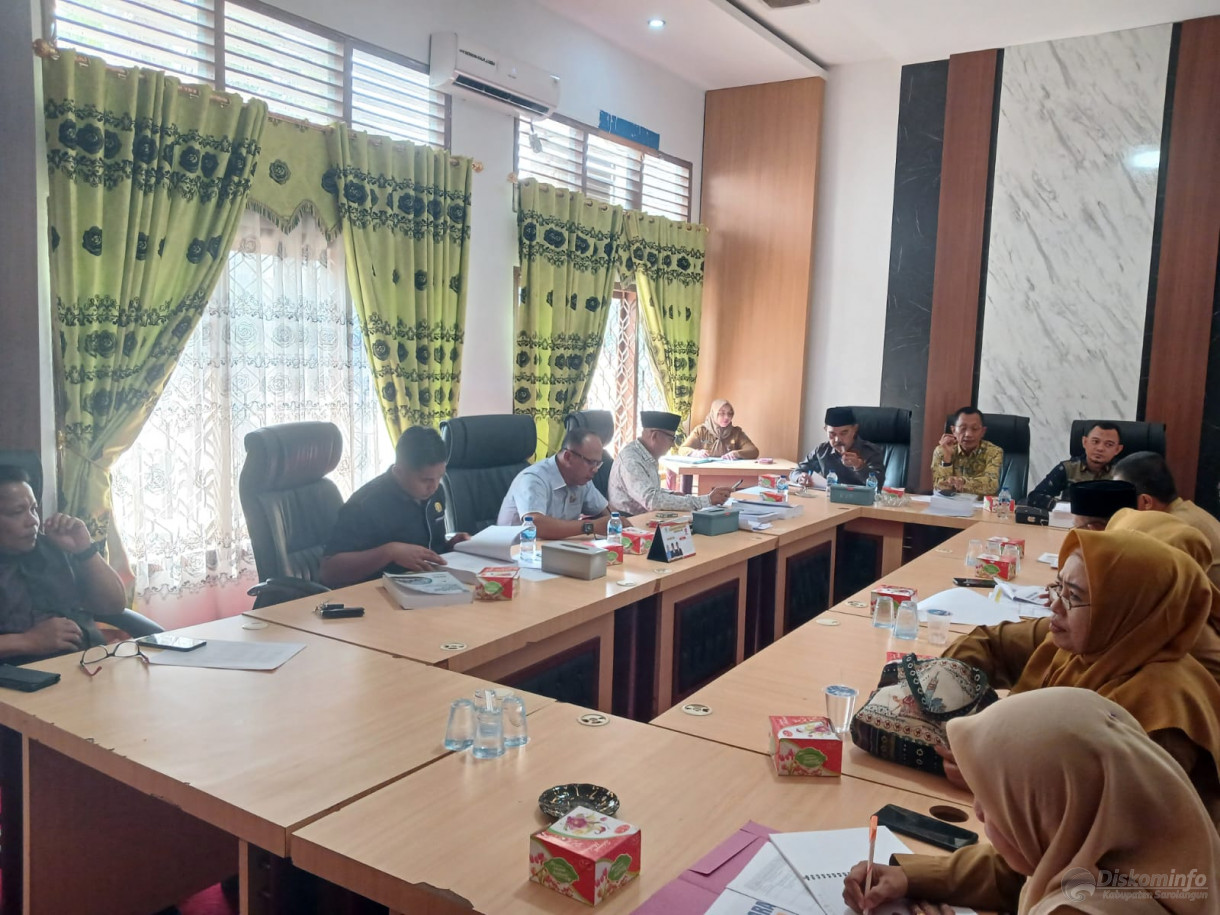 Rapat Dengar Pendapat bersama Komisi III DPRD terkait RAPERDA pertanggungjawaban pelaksanaan APBD T.A 2025